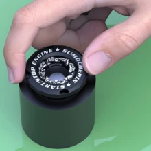 Motorcycle One-Key Start Button Protective Cover Key Hole Ignition Lock Electric Scooter Protective Cover Ignition Decorative Ring Cap - Multiple Styles - View 10