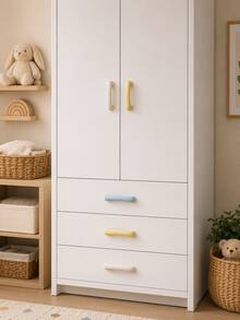 Ceramic Cabinet Handles, Curved Drawer Pulls, Wardrobe Door Knobs, Matte Furniture Handles, Suitable For Baby Room Cabinet Decoration - Long Handle - View 4