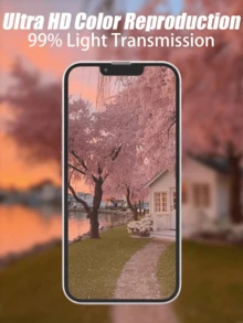 2 Pieces Tempered Glass Screen Protector, Full Screen Protection, Compatible With IPhone 17/17 Pro Max/17 Pro/17 Ari/16/15/14/13/12/11 Pro Max/12/13, Compatible With Samsung A03 S24 A71 4G, Transparent Protective Film, Waterproof, Shock Resistant, Drop Resistant, Scratch Resistant, Multiple Styles To Choose From [International Version Non Local Version] - Multicolor - View 7