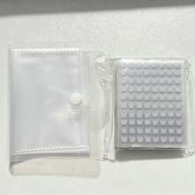 2400/4800/9600件迷你可愛貼紙套裝附收納本，便攜透明塑膠，多款精美設計，適合DIY手帳、剪貼簿、筆記本與相簿 - 彩色 - 查看 3