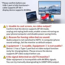 ASUS 2條裝 Type-C轉HDTV數據線,支援4K/60Hz和2K/144Hz,2.0米/78英寸投屏線,可用於視頻傳輸、屏幕擴展,可連接電腦、筆記本和電視,畫質高清,即插即用 - 查看 9
