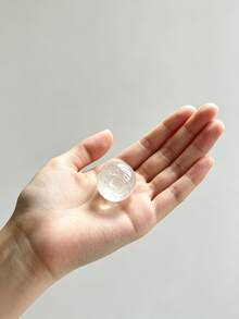 QYDCX 天然玫瑰石英、透明石英、黑曜石圓珠，附天鵝絨收納袋，單色/混色包裝，適用於珠寶製作、水晶裝飾、冥想 - 彩色 - 查看 5