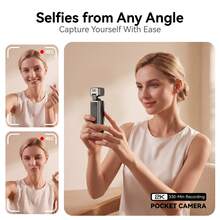 Mini Handheld Vlog Camera, Portable Digital Video Camera With Screen Display, HD Recording Camera For Travel, Selfie, Blogging, Photography, Social Media Content Creation And Outdoor Shooting - View 10