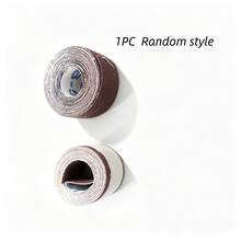 1PC 2m Continuous Abrasive Sandpaper Roll, Suitable For Wood Sanding, Metal Polishing, Car Detailing - Rust Brown - View 8