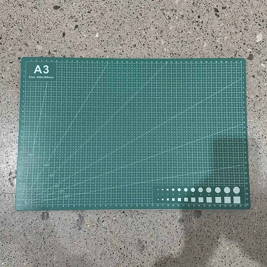 A3切割墊 雙面刻度切割板 DIY防割桌面保護墊 - A - 查看 1