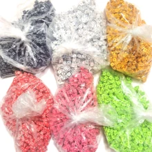 200/500pcs 8mm Mini Multi Colored Dice Set, Random Small 6 Sided Dot Dice, Bulk Game Dice For Table Board Games, DIY Crafts, Party Game Props And Educational Math Counting - Multicolor - View 7