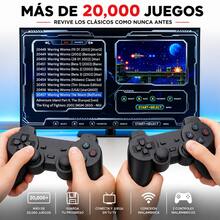 Retro Game Stick 4K Console With 2 Wireless Controllers | +20,000 Games - Black - View 5