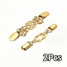 1Pc/2/3/4Pcs Waist Tightening Sweater Clips, With Buckle, Women's Multi-Purpose Shawl And Cardigan Clips - Multicolor - View 18