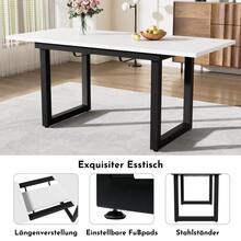 Mesas de comedor - Negro - Ver 4