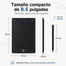 8.5" LCD Graphics Tablet, Reusable Screen, One-Touch Erase, Portable Design For Drawing And Note-Taking - Black - View 6