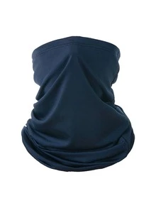1pc Or 2pcs Unisex Solid Color Magic Neck Gaiter Multifunctional Cooling UV Protection Cycling Sun Protection Face Mask, Suitable For Outdoor Cycling, Fishing, Hiking, Running, Breathable - Multicolor - View 15