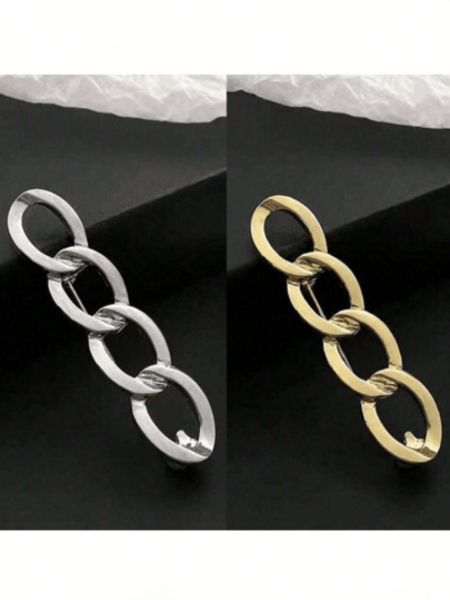 3pcs Seamless Waist Tightening Clips, Detachable Metal Waist Tightening Buckles, Suitable For Jeans, Dresses, Coats, Cuffs, Adjustable Tightening To Prevent Exposure