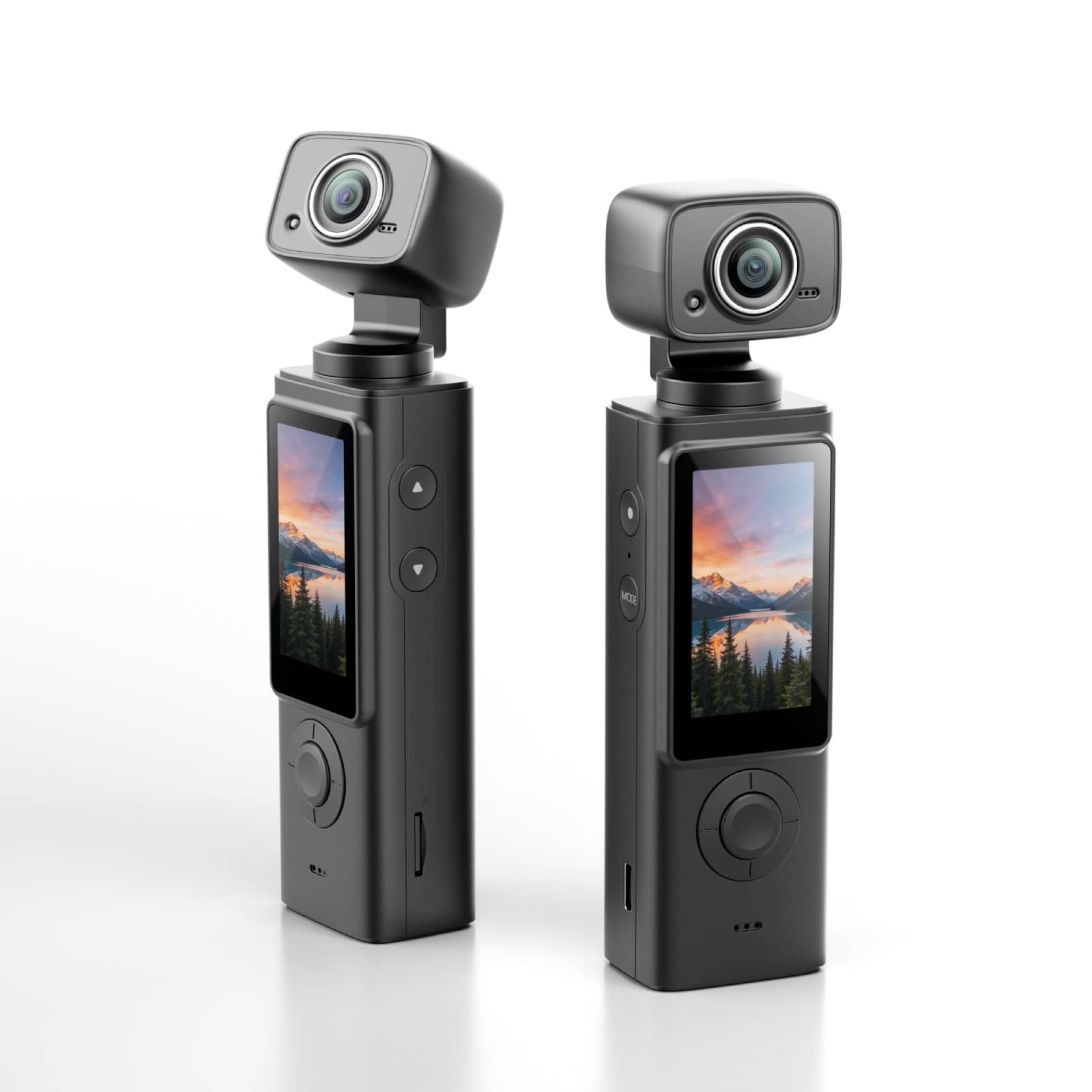 Mini Handheld Vlog Camera, Portable Digital Video Camera With Screen Display, HD Recording Camera For Travel, Selfie, Blogging, Photography, Social Media Content Creation And Outdoor Shooting - View 1