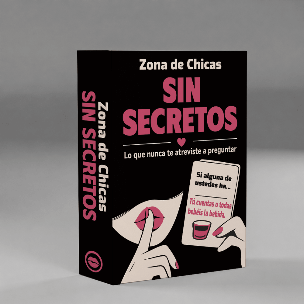 Spanish Language Card Game "Girls Reveal Secrets" Girls Night Party Table Game, Bold Questions And Endless Laughter, Bachelorette Party, Travel, Camping, Social Gathering Icebreaker, Birthday, Christmas, Halloween, Drinking Game, New Year Creative Gift