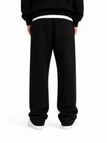 Fear Of God Essentials Black Relaxed Sweatpant (SS22) Unisex - 黑色寬鬆運動褲 - 查看 5