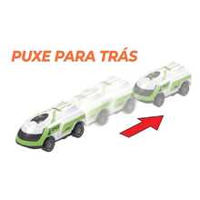 Pista Infantil Tema Espaço Corrida Looping Foguete Satélite - 226 - Visão 2