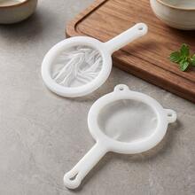 1/3pcs Plastic Food Strainer With Dual Handles - Fine Mesh Nylon Filter, Suitable For Soy Milk, Coffee, Juice, Kitchen Essentials, Kitchen Strainer Set With Fine Mesh, Essential Kitchen Tool For Baking And Cooking Prep, Christmas Kitchen Gift Idea - Multicolor - View 18
