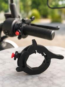 Motorcycle Throttle Lock Cruise Control, Universal Throttle Assist Clip, One-Touch Quick Release Accelerator Grip Clamp, Adjustable 360° Rotating Non-Slip ABS Wrist Rest, 1PC Black Handlebar Accessory For Motorcycle Scooter Motorbike Long Rides - A - View 4