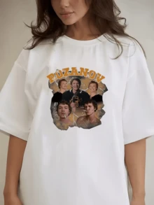 Women T-Shirts - 白色 - 查看 1