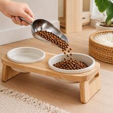 1pc Stainless Steel Pet Food Spoon, Multi-Functional Cat Treat Dispenser, Suitable For Cat And Dog Dry Food Feeding, Pet Food Accessory. - Multiple Capacities - View 6