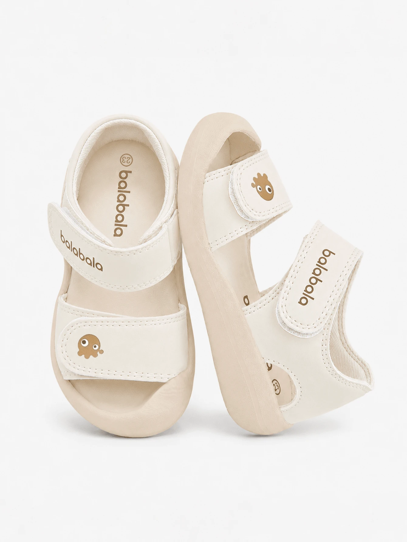 Balabala Kids' Shoes, Boys' Sports Sandals, Baby Soft Sole Summer Girls' Toe Protection Shoes