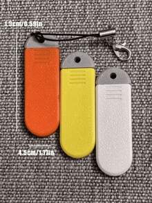 Multi-Color Phone SIM Card Ejector Pin Storage Box, SIM Card Pin Slot (Includes SIM Card Pin), Universal Ejector Pin Portable Storage Box With Lanyard, Travel Storage Box, Compact And Lightweight, Anti-Loss And Durable, Suitable For Smartphones - Multicolor - View 10