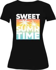 Women T-Shirts - 黑色 - 查看 5