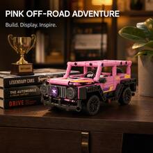 1 Set Off-Road Vehicle Building Block Kit, Collectible Model, Suitable As Birthday Gift, New Year Gift, Valentine's Day Gift For Girlfriend And Wife, High-Tech Vehicle Model, 300+ Pieces, Only For Teens And Adults Aged 14 And Above - Multicolor - View 1
