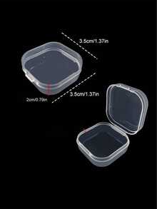 72/120 Holes Acrylic Earring Storage Display Rack, Transparent Earring Jewelry Organizer, Retail Marketing Home Storage, Back To School Essential - Multicolor - View 11