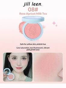 Jill Leen 柔霧腮紅盤，高光與修容彩妝 - 草莓牛奶08# - 查看 1