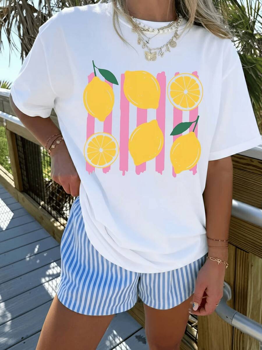 Women Sports Tees & Tanks - 白色 - 查看 1