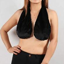 1pc Absorbent Breathable Towel Bandeau Bath Wrap Sports Bra, For Swimming Yoga Fitness Beach Camping Daily Wear, Soft Bath Accessory Fit Bathroom Decor Bedroom Decor Room Decor For Women Daily Sports - Neck Towel - View 4