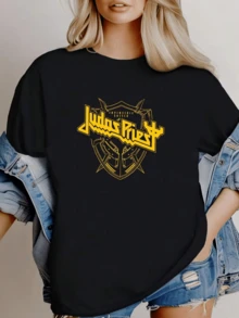 Women T-Shirts - 黑色 - 查看 8