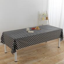 4pcs Polka Dot Plastic Tablecloths, 137*274cm Disposable Picnic Tablecloths For Graduation Party, Gender Reveal, Picnic Party, Rectangular Table Birthday Party Supplies - View 13