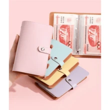 Cash Savings Book Money Holder Wallet Organizer A6 Cash Storage Book Banknote Wallet - A - View 7