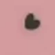 Black Polka Dot With Small Hearts