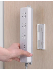 1/3/10 Gancho de enchufe de pared - Estante de almacenamiento de enchufes colgante - Estante de almacenamiento ahorrador de espacio - Adecuado para cocina, dormitorio, baño, oficina, escritorio, entrada, hogar - Ideal para la organización del hogar - A - Ver 1