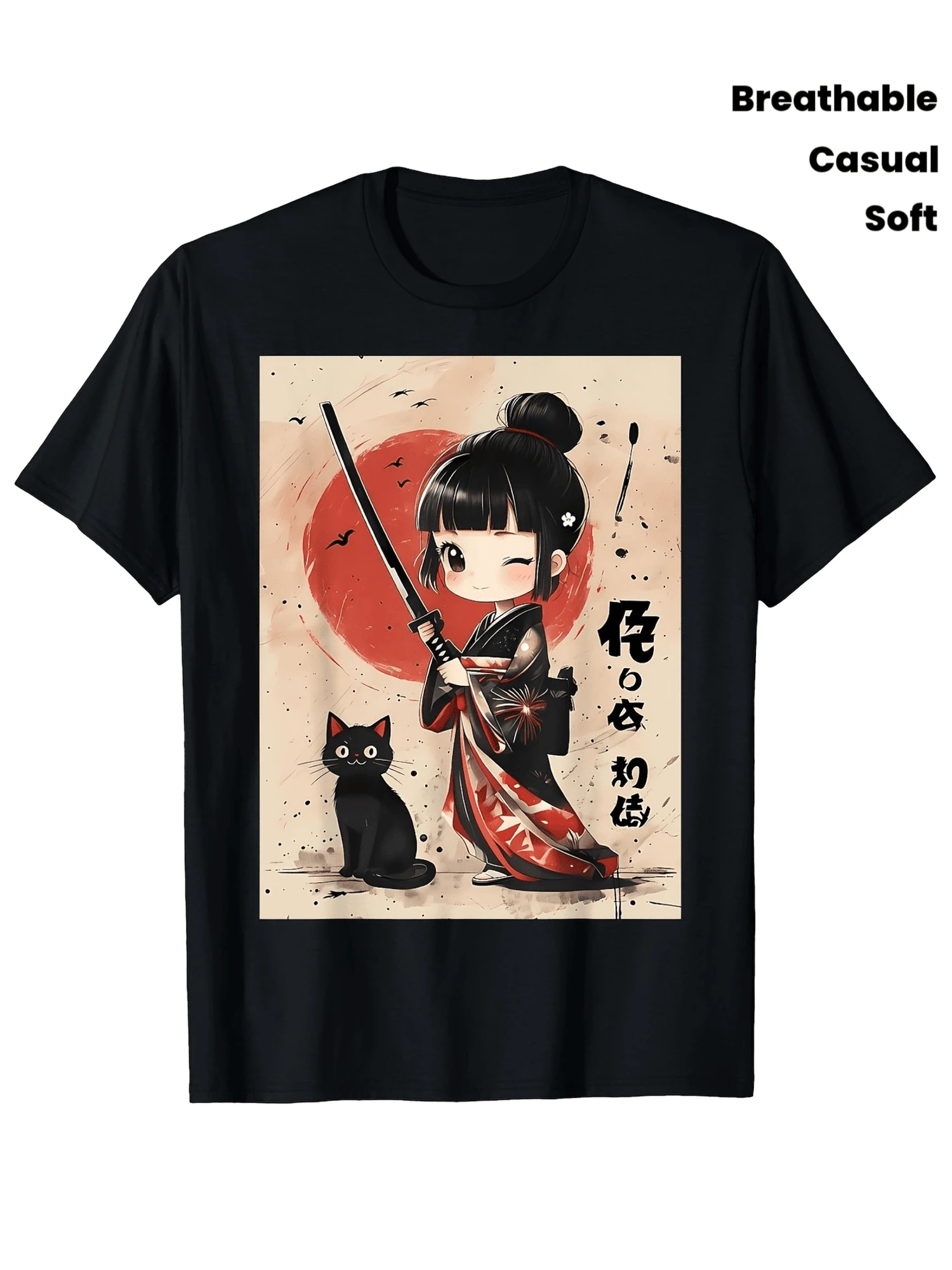Women T-Shirts - 黑色 - 查看 1