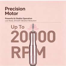 Portable USB Nail Drill Pen, Adjustable Speed Up To 20000 RPM Electric Nail File With Forward Reverse Rotation, Manicure Pedicure Tool With Drill Bits Set For Nail Removal Polishing, 3 Colors Available - Multicolor - View 5