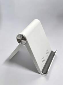 1pc Foldable Portable Phone Stand, Premium ABS Desktop Stand, Adjustable Angle Universal Stand, Multi-Angle Folding Desktop Support Stand, Compact Lightweight Pocket Size Design, Portable Travel Desktop Phone Stand Accessory, Holiday Essential, Travel Camping - Foldable Phone Stand - View 9