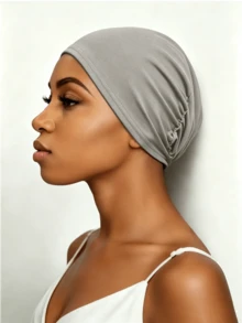 YPGVUO Multi‑Color Pleated Inner Hijab Cap, Breathable Non‑Slip Head Base For Home & Outdoor Use, Nice Holiday Present For Ladies - Multicolor - View 9