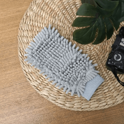 Dusting Cloth Gloves, Suitable For Household Cleaning, Window Cleaning/Furniture Wiping, Waxing And Polishing/Sofa Cleaning, Piano Gloves, Thickened Absorbent And Quick-Drying Cloths, Coral Fleece Car Cleaning Gloves.