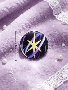 1pc/6pcs 4.4cm KATSEYE Fan Badge, Y2K Cute Button Pin, Lapel Pin For Clothing, Bags, Backpacks, Perfect Gift For KATSEYE Fans - Multicolor - View 6