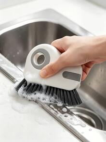 2-In-1 Window Track Cleaning Brush Detachable Door And Window Sill Brush Glass Corner Cleaner And Plastic Gap Tool Crevice Cleaning Brush Set Kitchen Car Home Cleaning Bathroom Camping Cleaning Tools - Gap Cleaning Brush - View 4