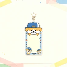 line friends EN K-Pop Cute Cartoon Acrylic Photocard Holder Keychain, Insert Card Photo Frame Bag Pendant, Portable ID Bus Card Protector, Fan Merch, Concert Gathering Decor, Birthday Gift, Holiday Party Favor & Daily Key Accessory - Multicolor - View 16