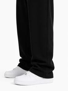 Fear Of God Essentials Black Relaxed Sweatpant (SS22) Unisex - 黑色寬鬆運動褲 - 查看 6