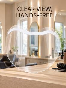 100 miếng che mặt trong suốt dùng một lần, mặt nạ mắt cho salon tóc, dụng cụ bảo vệ khi nhuộm tóc, miếng che mặt khi tắm, miếng che nối mi, dụng cụ làm đẹp xăm lông mày, mặt nạ bảo vệ chống nước, phù hợp cho tạo kiểu tóc và vật tư salon - Nhiều màu - Xem 8