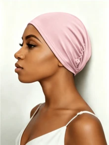 YPGVUO Multi‑Color Pleated Inner Hijab Cap, Breathable Non‑Slip Head Base For Home & Outdoor Use, Nice Holiday Present For Ladies - Multicolor - View 10
