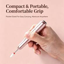 Portable USB Nail Drill Pen, Adjustable Speed Up To 20000 RPM Electric Nail File With Forward Reverse Rotation, Manicure Pedicure Tool With Drill Bits Set For Nail Removal Polishing, 3 Colors Available - Multicolor - View 8