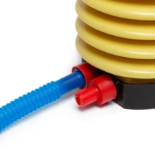 Bomba De Ar Manual P/ Encher Bola De Pilates Balões Boias Sanfonada de Encher Boia Piscina - Visão 4